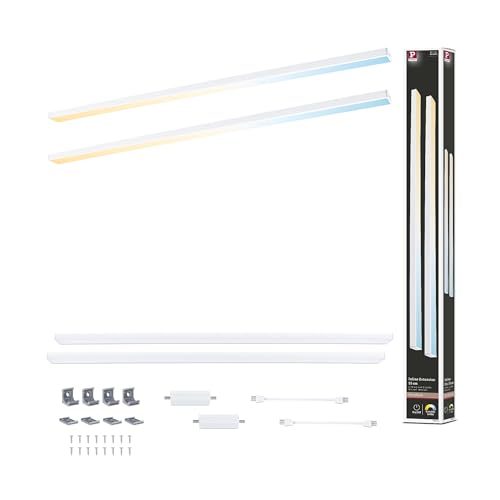 Paulmann 98623 LED Under-Cabinet luminaire Inline 2x6W 550x26mm 2x500lm 24V White matt Tunable White