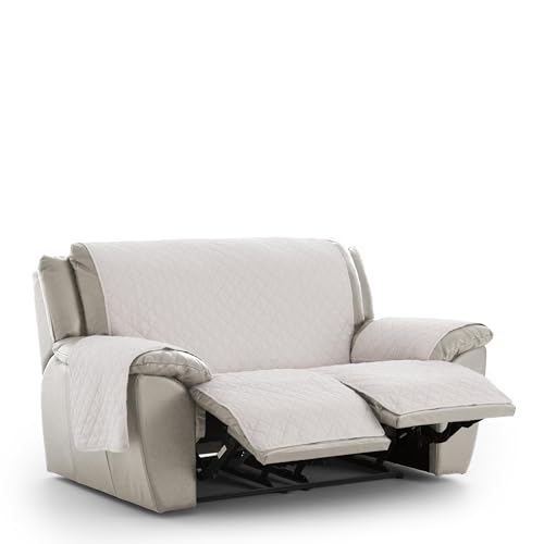 Eysa Bianco Reversible Sofa Cover 2X2 Relax Practical C/01