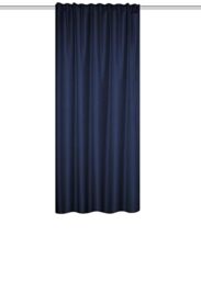 HOME WOHNIDEEN ESKAMIO Thermal Curtain, Blue, 245 x 135 cm