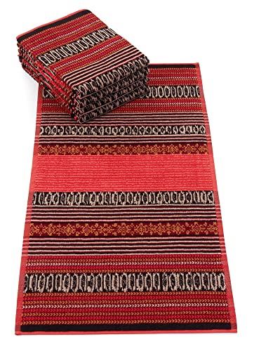 Bassetti Roccaraso R1 9324169 Guest Towel 40 cm x 60 cm 100% Cotton Red