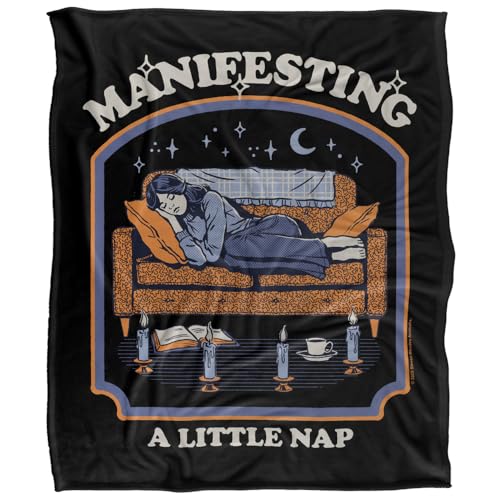 Steven Rhodes Manafestinga Nap Silky Touch Super Soft Throw Blanket 152 X 127 Cm