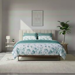 Jenny Sesàl Sailor Cotton Sheet Set – Sheet Set + Pillowcases (Petrol Green)