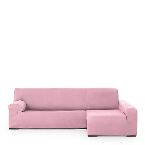 Eysa Poseidon Elastic Right Arm Chaise Longue Sofa Cover, Front View, Colour 12