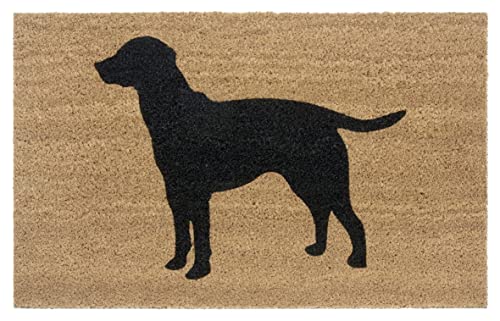 Hanse Home Mix Mats Coconut Doormat for Indoor and Outdoor Use - Dirt Trapper Mat Natural, Coconut Mat Outdoor Dog, Weatherproof and Non-Slip for Hallway, Patio, Entrance Area - 45 x 75 cm