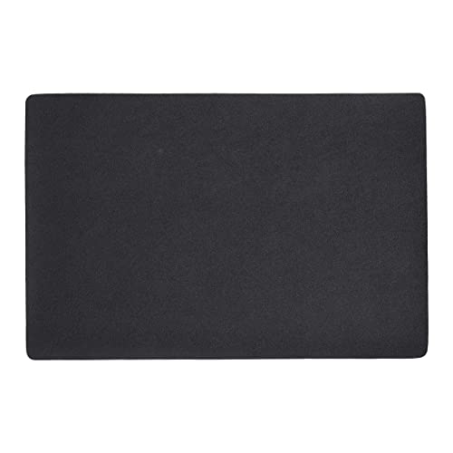 Zeller 27092 Place Mat Artificial Leather 45 x 30 cm Black