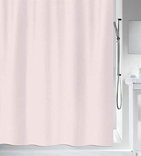 Spirella Primo Collection, Textile Shower Curtain, 120 x 200, 100% Polyester, Yellow