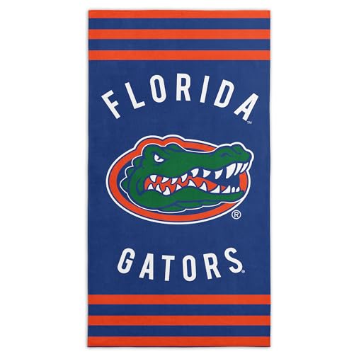 "Northwest NCAA Florida Gators Beach Towel, 30"" x 60"", Stripes"