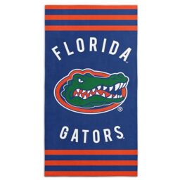 "Northwest NCAA Florida Gators Beach Towel, 30"" x 60"", Stripes"