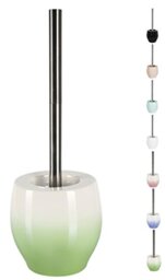 Spirella Bali Gradient Toilet Brush, Stone, Green/White