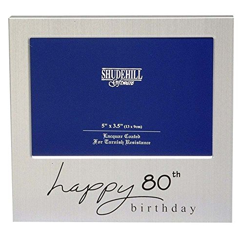 Shudehill Giftware Photo Frame, Metal, Silver, 5 x 3.5 in (15 x 9cm)