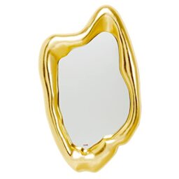 KARE Design Mirror Hologram, Gold, 117x68x9 cm, Wall mirror, Round, Wall decor, Glamour, Home design, Interior, Decoration, Home trend, Gift, Table decor, Home style, Living room