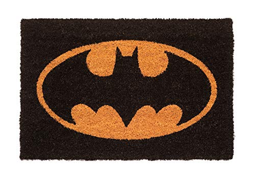 Grupo Erik Door Mat - DC Comics Batman Gifts - 15.7 x 23.6 in - 40 x 60 cm Coconut Coir, Waterproof, Non Slip Door Mats Indoor & Outdoor - Batman Merchandise
