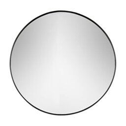 Yard Thin Round Deep Edge Wall Mirror