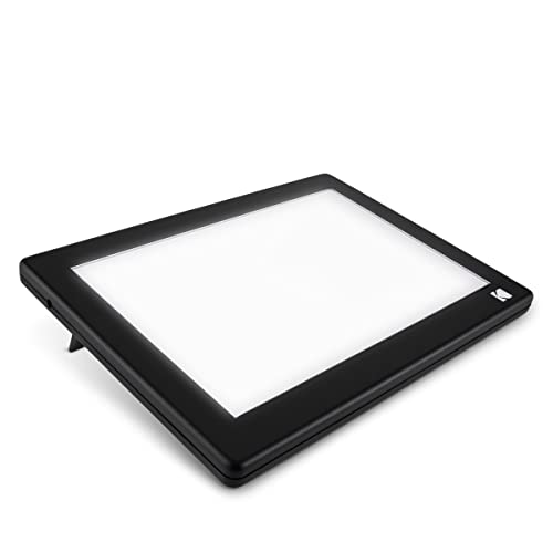 KODAK LED Light Box 12???x8??? for Negatives, Slides & Film - Illuminated Board Panel & LED Light Pad for Viewing & Scanning Photos, Tattoo Drawing, Artist Sketching & Stenciling - Glare-Free, USB Powered