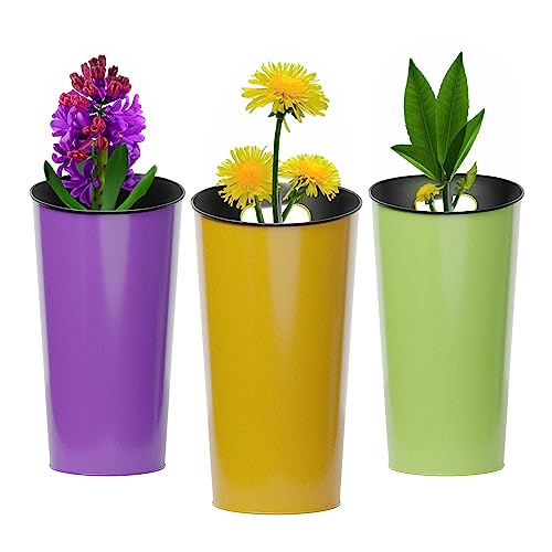 Koala Spain Vase, Yellow, Green and Purple, Estandar