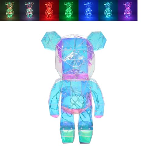 Lesser & Pavey Starlightz LED App Bear Night Lights- Gift for Your Loved Ones - Living Room Décor Night Lamp - Decorative Night Lights for Home & Office
