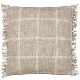 Yard Beni Feather Filled Cushion (Stone/Natural, 45 x 45 cm)