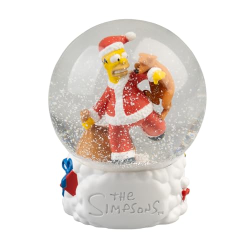 Grupo Erik Snow Globe - The Simpsons Gifts - Snow Globes for Adults & for Children - The Simpsons Merchandise, Homer Simpson Gifts under 20 Pounds for Christmas