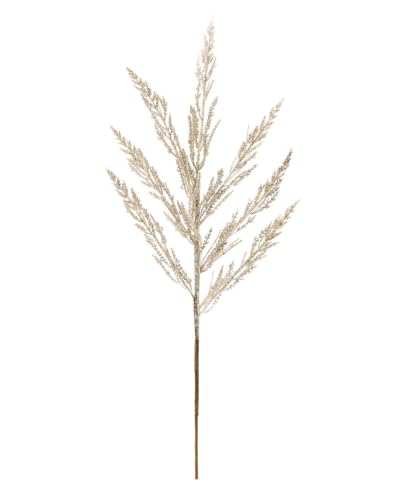 Glitter Tip Christmas Tree Spray, 67cm Decorative Foliage Pick - Glitter tip spray, 67cm decorative Christmas tree pick for wreaths, garlands and festive arrangements