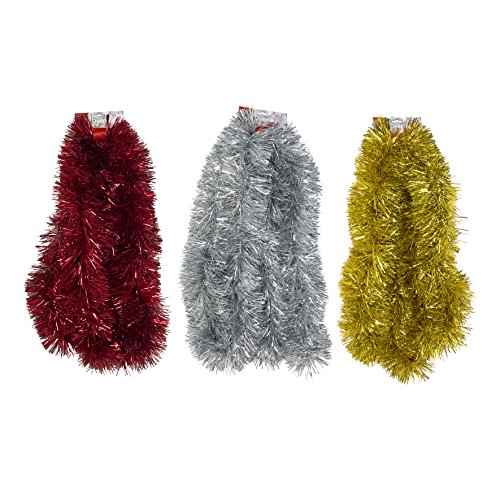 Christmas Gifts 99794 Garland of 5 Assorted Christmas 270 x 15 cm