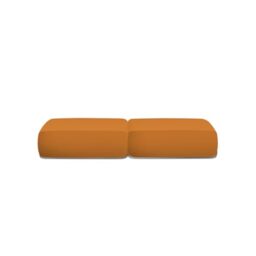 BIANCHERIAWEB Sofa Cover Solid Colour Stretch Stain Resistant Shaped Model Orange Seat Orange