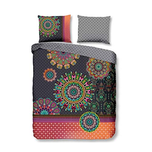 Single Duvet Cover 140 x 220 cm Flannel No. 6678 Multi-Coloured