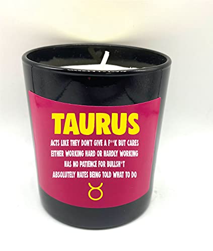Taurus Wanky Candle Star Sign Astrology Zodiac Birthday Candle WCBJ - Taurus