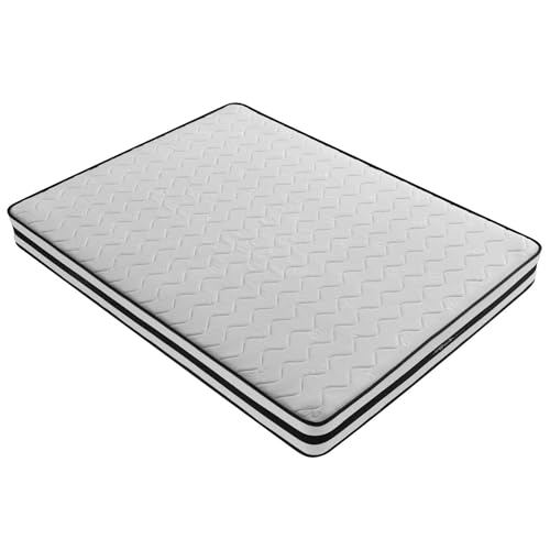 Home Source Orion Bonnell Coil Mattress, King Size 5ft, Medium Firm, Quilted Cover, Rolled
