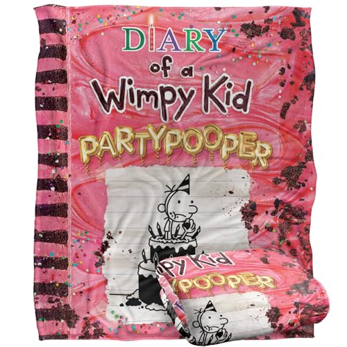 Party Pooper Cover Silky Touch Super Soft Throw Blanket 152 X 127 Cm