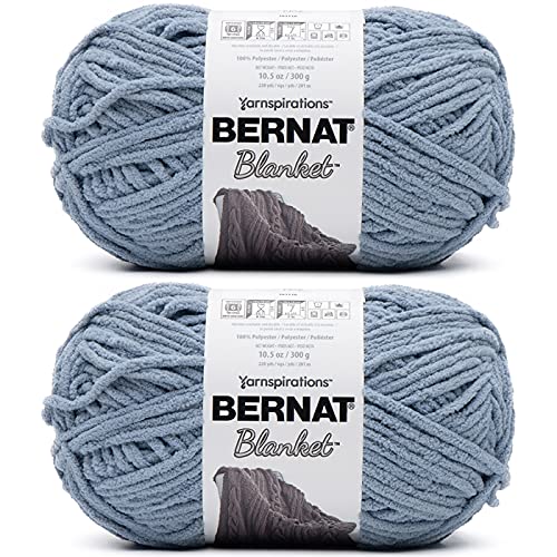 Bernat Blanket 300g - Grey Blue - Pack of 2 Balls
