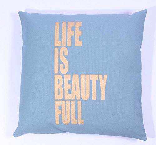Decorative Square Cushion cover 50 x 50 cm for Home made from Cotton for Living Room Sofa Bedroom cc212