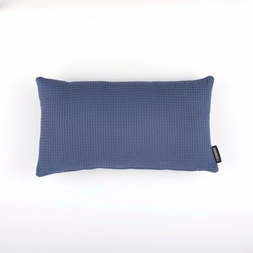 Belum Waffle cushion cover Blue 30 x 50 cm