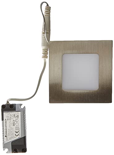 EGLO 95466 recessed Light from the FUEVA 1 Series Made of cast Metal in Matte Nickel