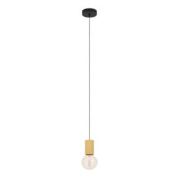Eglo Pendant Lighting Pozueta 1, Cord Pendulum for Dining and Living Room