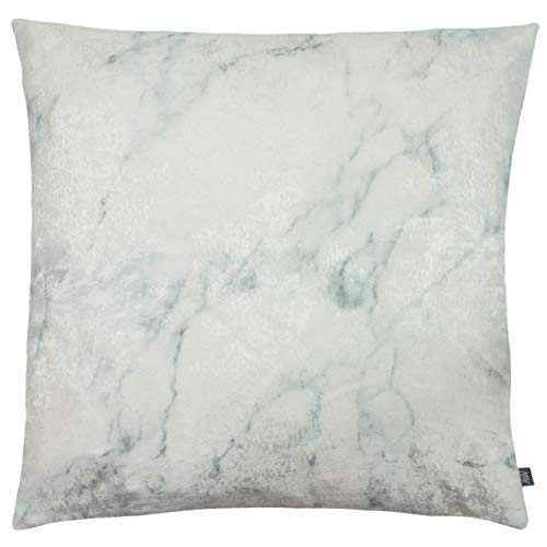 Ashley Wilde Cinnabar Feather Filled Cushion, Viscose, Linen, Slate/Dark Grey