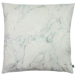 Ashley Wilde Cinnabar Feather Filled Cushion, Viscose, Linen, Slate/Dark Grey
