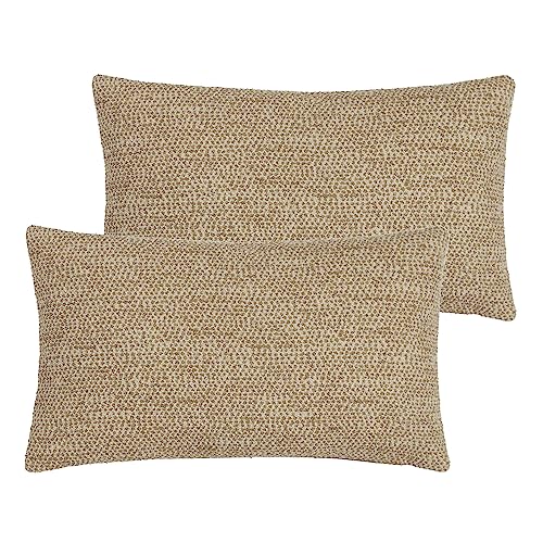 furn. Hoem Tiona Rectangular Feather Filled Cushions Twin Pack