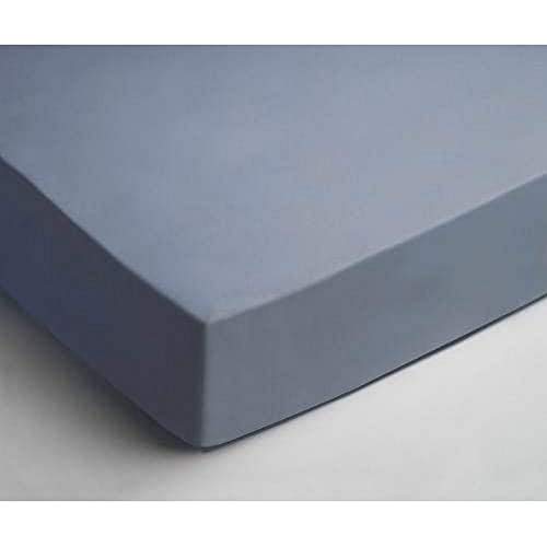 Daydream Jersey Fitted Sheet Ice Blue, Cotton, 180 x 200 cm