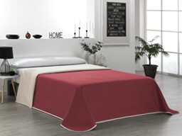 Martina Home Reversible Bedspread Beige Red for 135 cm Bed