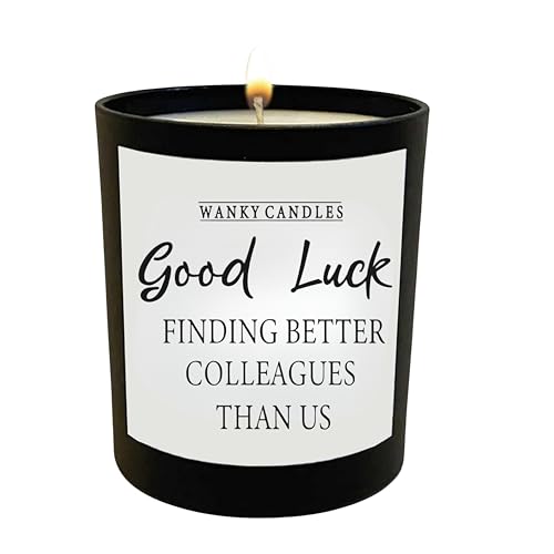 Wanky Candles Funny Leaving Candle for Colleague