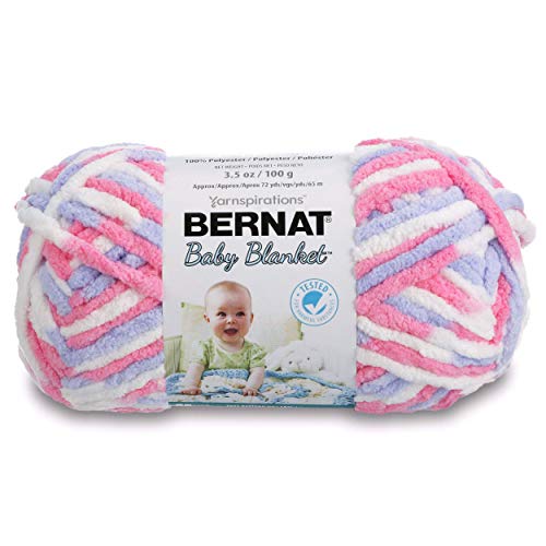 BERNAT BABY BLANKET SMALL BALL -100G- PINK/BLUE