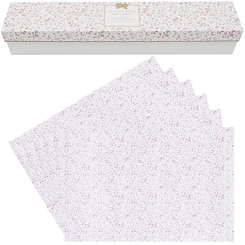 Lesser & Pavey Oud & Bergamot By Madelaine Hearts Drawer Furniture Liner - Premium Quality Sheets, Long Lasting Aroma, Wardrobe Freshener, Shelf Protection, Elegant Storage Care, Everyday Freshness