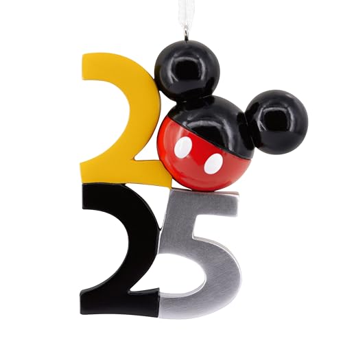 Hallmark Disney Mickey Mouse 2025 Christmas Ornament, Gifts for Disney Fans