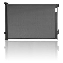 Dreambaby Glide N Hide 90cm Extra Tall, 140cm Wide Retractable Baby Gate - Ideal for Stairs, Doorways & Halls, Durable Mesh, EZY-Check Indicator, Dog & Pet Fence