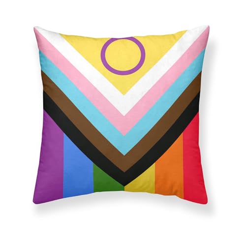 BELUM - Cushion Cover Size: 50 x 50 cm Fabric: 100% Organic Cotton Model: Pride 41 - Cushion Cover LGTBIQ+