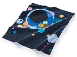 Musearta BT-VK-SC-V424416 Unisex Beach Towel with Several Circles by Artist Vasily Kandinsky Cotton 120 x 150 cm