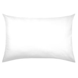 STOF - Pillowcase - Size 50 x 80 cm - 100% Organic Cotton - Quality - Oeko-Tex Certified - Colour White - Horizon Model - Bed Linen for Home - Soft and Comfortable