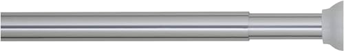 Sealskin Shower Curtain Tension Rod, extensible, Metal, Chrome, 2 X 2 X 255 cm