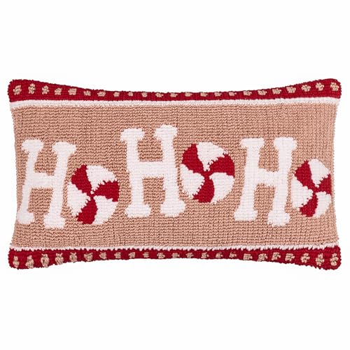 furn. Candy Ho Ho Ho Polyester Filled Cushion (Pink - 30x50cm)