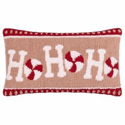 furn. Candy Ho Ho Ho Polyester Filled Cushion (Pink - 30x50cm)